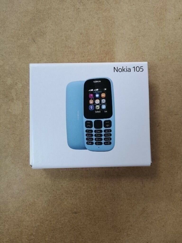 NOKIA 105 – DUAL SIM MOBILE PHONE – BRAND NEW – UNLOCKED