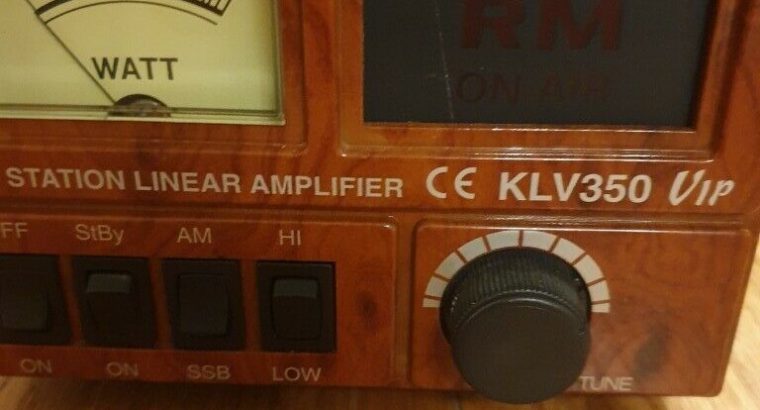 Klv 350 vip cb radio amp spares repairs