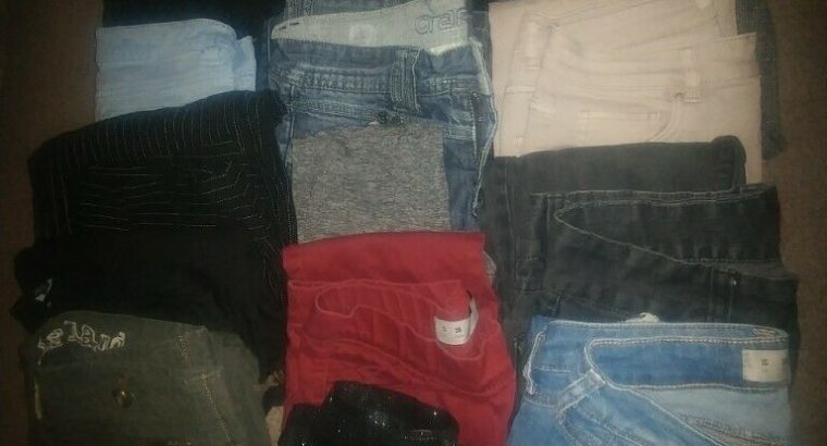 Women’s Clothing Bundle Jeans Leggings Combats 8 1