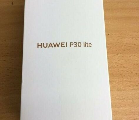 Huawei P30 Lite, 128GB, Blue, Brand NEW, Boxed, Unlocked