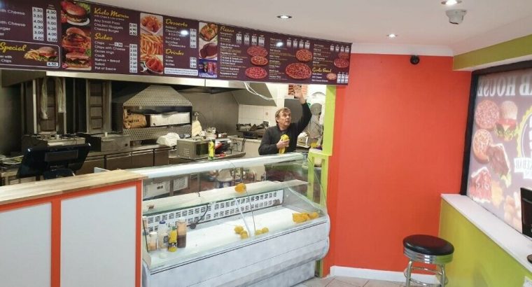 Kebab & Pizza Shop with Three Rooms Upstairs | Located in Canvey Island