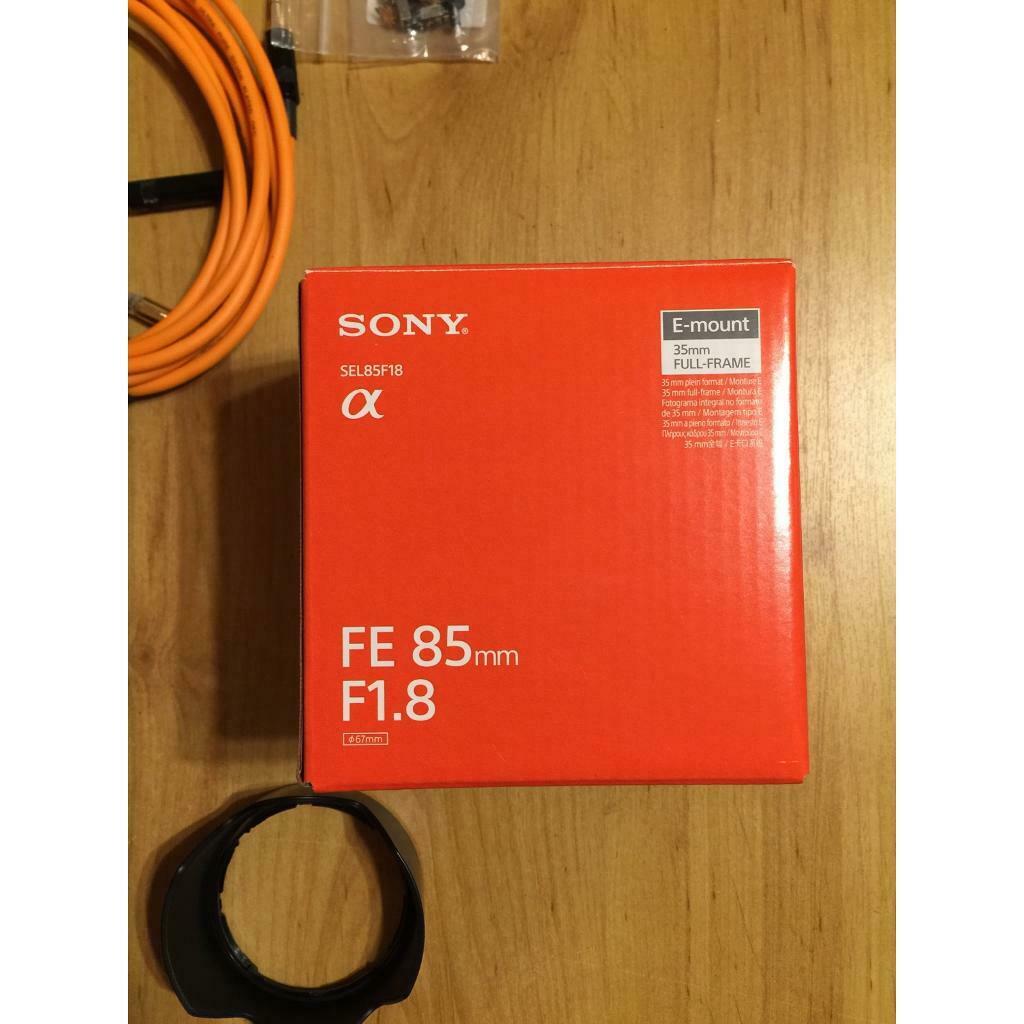 NEW Sony FE 85mm f1.8 Prime Lens