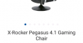 Xbox one x and pegasus wireless gaming chair