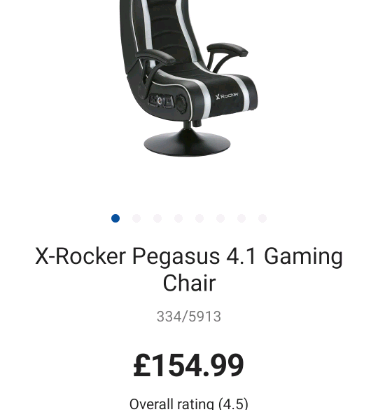Xbox one x and pegasus wireless gaming chair