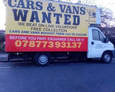 We buy any vehicle collect scrap vehicle we buy any van collect scrap vehicle cash for any truck car