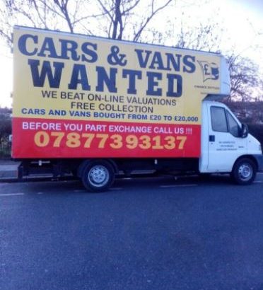 We buy any vehicle collect scrap vehicle we buy any van collect scrap vehicle cash for any truck car