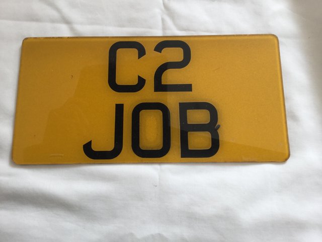 Private Number Plate -C2 JOB