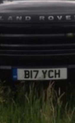 Private number plate ‘B17YCH’