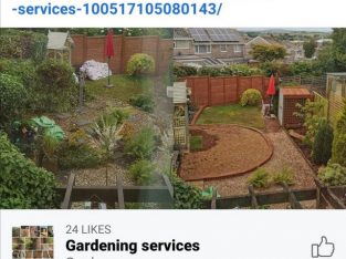 Gardening services