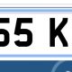Private number plate K155 KPL