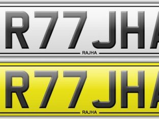 **R77 JHA** Asian Name Number Plate For Sale!!