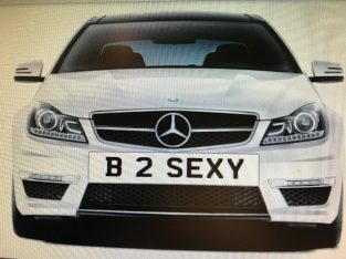 *B 2 (word removed)* PRIVATE NUMBERPLATE FOR SALE