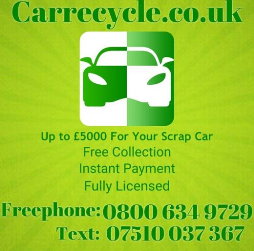 Carrecycle Scrap Car Buyers Scrap My Car Walsall Wolverhampton Birmingham Cannock