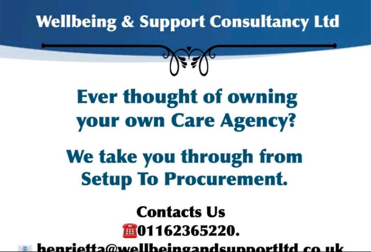 Setup your own care agency