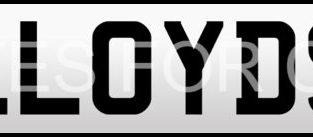 LLOYD personal private cherished number plate