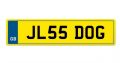 Private number plate