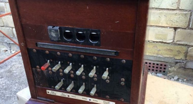 Antique GPO Switch Board CB 935
