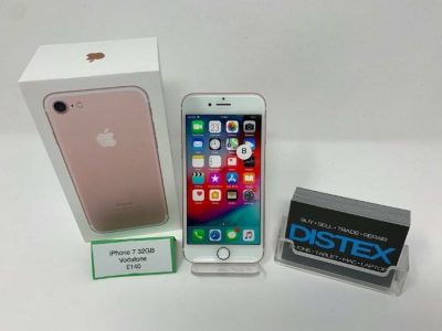Apple iPhone 7 32GB Vodafone Rose Gold Boxed WARRANTY (Unlocked also Available)