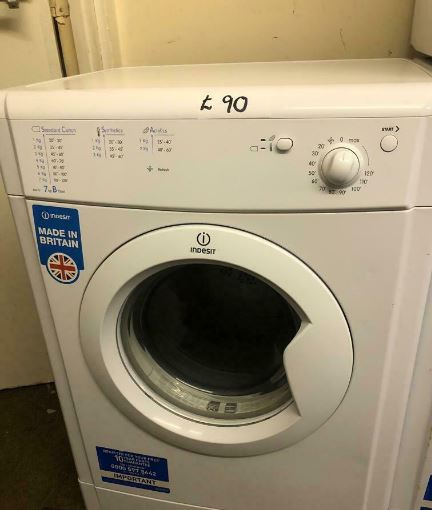 7 KG INDESIT VENTED DRYER WITH GUARANTEE 🇬🇧🇬🇧🇬🇧