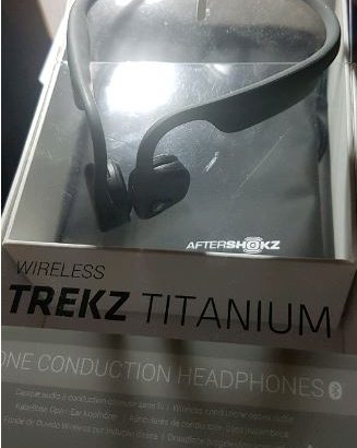 AfterShokz Trekz Titanium Bone Conduction Bluetooth Headphones