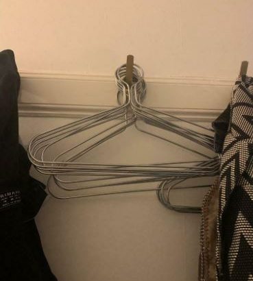 Free 15 metal clothing hangers