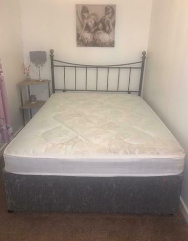 New Double Divan and mattress