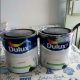 Dulux ‘Just Walnut’ silk paint one and half 2.5l cans