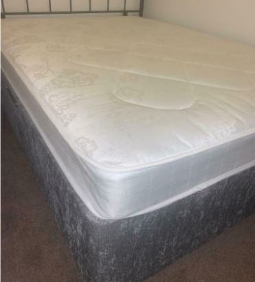 New Double Divan and mattress