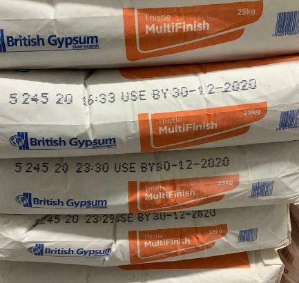 Multi Finish Plaster COLLECTION/DELIVERY BIRMINGHAM 100 AVAILABLE