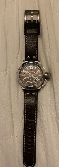 TW Steel Unisex Quartz Watch CE1011 Black 41 mm