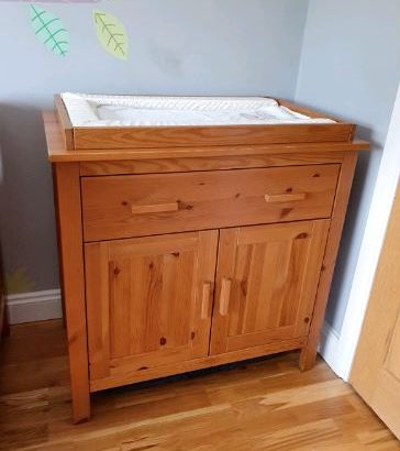 Cot Bed and Changing Unit