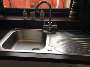 Kitchen sink and Tap
