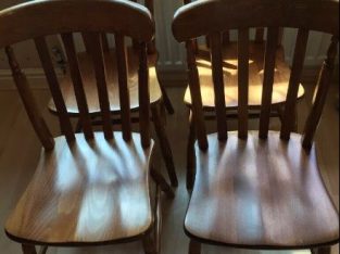 Four Farmhouse Kitchen / Dining Chairs