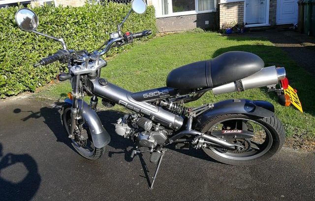 SACHS MADASS 125 WITH 140CC ENGINE FITTED