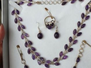 Amethyst Jewellery set