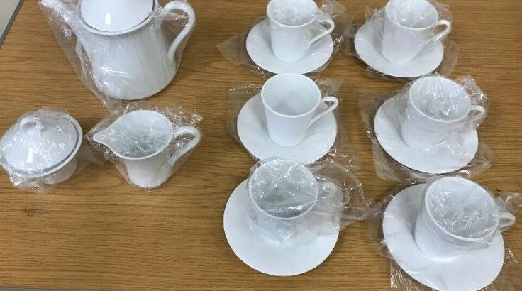 15 pieces tea set (6 sets available) £20