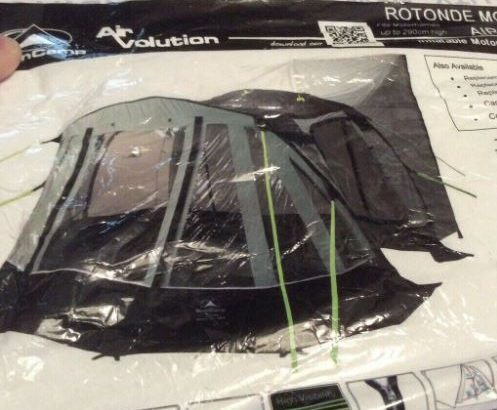 Awning for motorhome