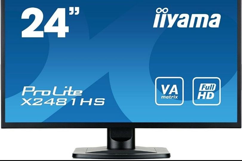 24″ Full HD 1920 x 1080p Monitors, IIYAMA X2481HS, 2 available!