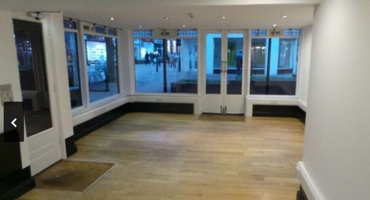 GROUND FLOOR SHOP AND BASEMENT IN ASHFORD TOWN CENTRE