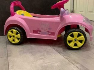 Small electric car – Peppa Pig