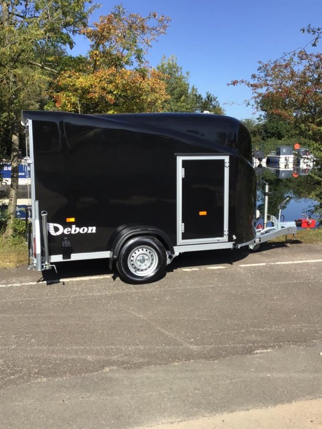 Debon Cargo 1300 Box Trailer with Full Ramp/ Barn Door £3,450 plus VAT