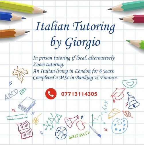 Italian tutoring