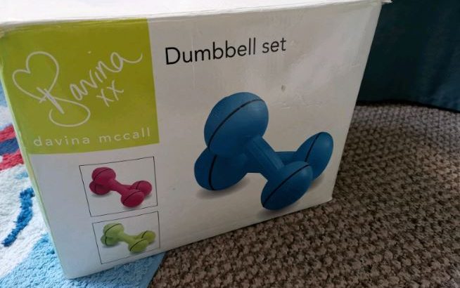 Davina Vinyl Dumbbell Set