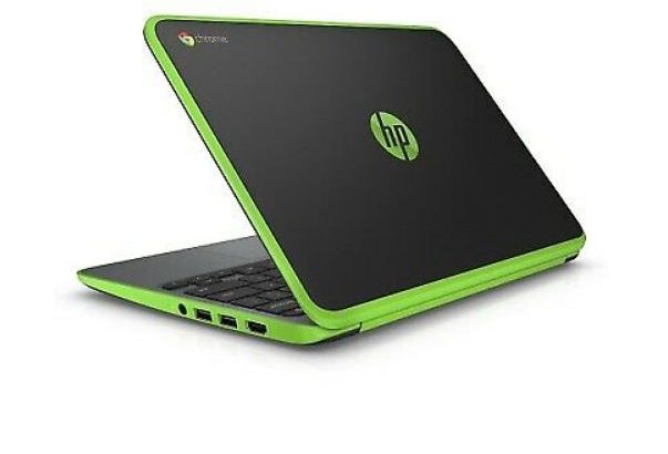 Green hp Chrombook 11 G5