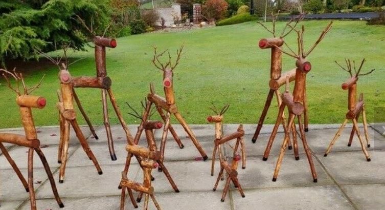 Reindeer Hand Crafted
