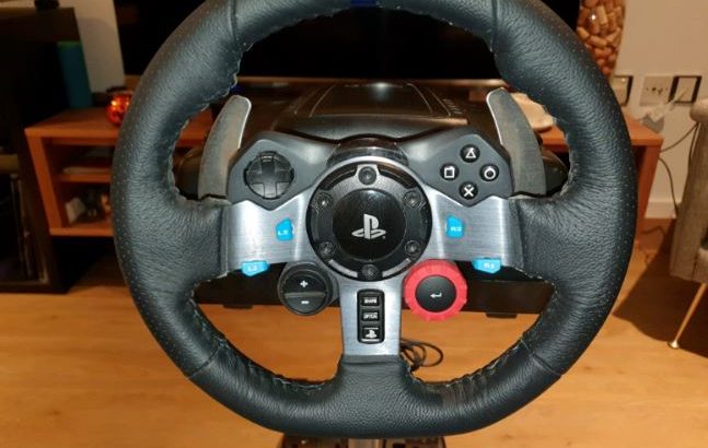 Logitech G29 with shifter and Wheel Stand Pro