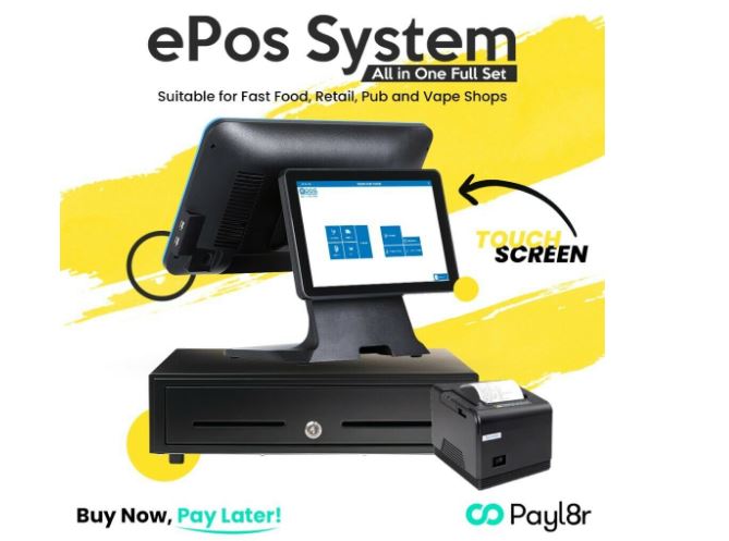 Cash Register Till,Delivery, Off-License, NEW pos- EPOS Takeaway, Touchscreen Epos system POS