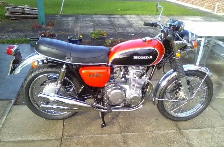 1975 super condition, Honda CB 500 for UK model not an import Bike