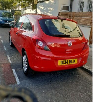 For sale my Vauxhall Corsa fourteen plate beautiful clean car