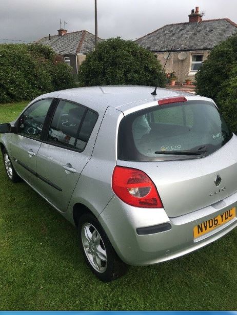 For sale Turbo Diesel Silver Renault Clio 1.5 cc